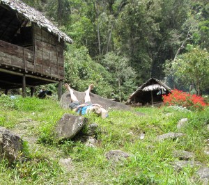 Lunch time snooze at Templeton's Crossing 2