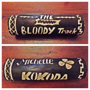 Hand carved by my porter, Max.