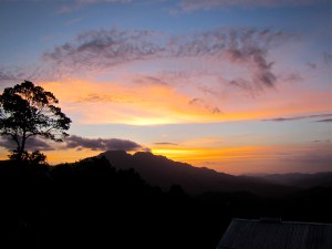 The sun goes down on another day