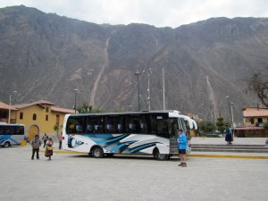 Pit stop at Ollantaytambo