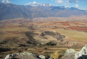 Agricultural terraces of Moray.