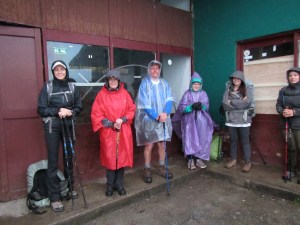 Waiting in the rain...